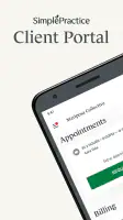 SimplePractice Client Portal screenshot