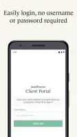 SimplePractice Client Portal screenshot