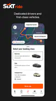 SIXT rent. share. ride. plus. screenshot