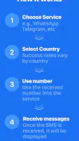 SMS Virtual - Receive SMS screenshot