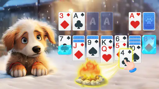 Solitaire Dog Rescue screenshot
