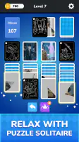 Solitaire - Puzzle Images screenshot