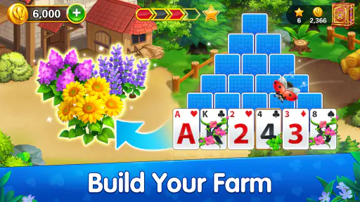 Solitaire Tripeaks : Blooming screenshot