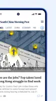 South China Morning Post screenshot
