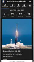 Space Launch Schedule screenshot