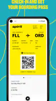 Spirit Airlines screenshot