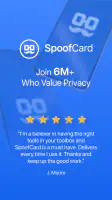 SpoofCard - Privacy Protection screenshot