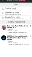SportsEngine Tourney screenshot