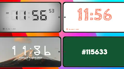 StandBy Mode: Big Clock Widget screenshot