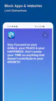 Stay Focused: Site/App Blocker screenshot