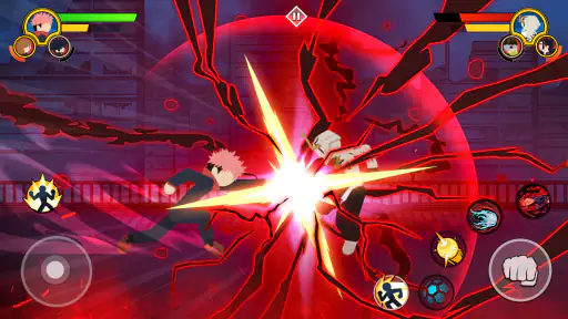 Stickman Cursed Fight 3v3 screenshot