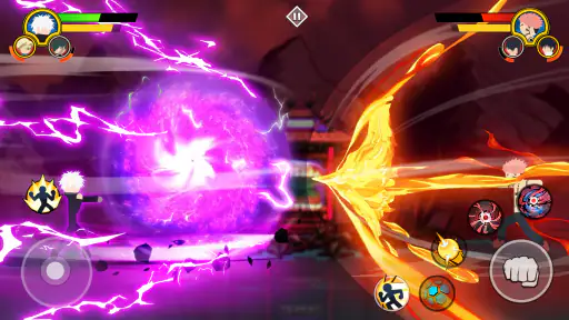 Stickman Cursed Fight 3v3 screenshot