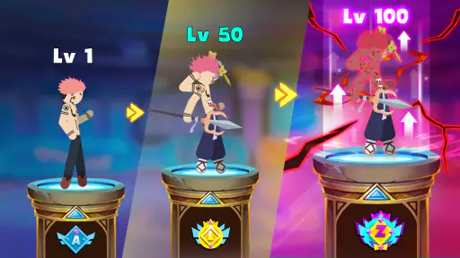 Stickman Cursed Fight 3v3 screenshot