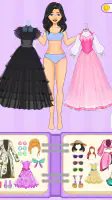 Sticker Doll DIY Dressup Diary screenshot