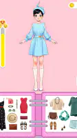 Sticker Doll DIY Dressup Diary screenshot