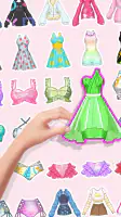 Sticker Doll DIY Dressup Diary screenshot