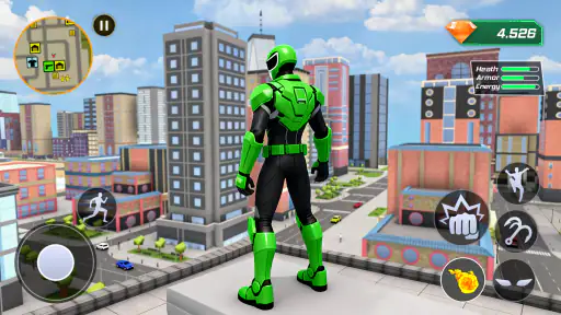 Super Rope: Hero Flying screenshot