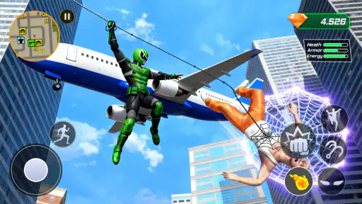 Super Rope: Hero Flying screenshot