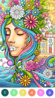 Tangle Color by Number Book screenshot