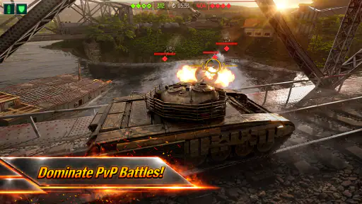 Tank Force: War Tanks Games screenshot