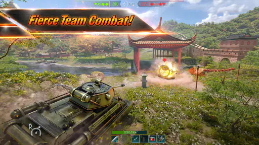 Tank Force: War Tanks Games screenshot