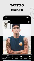 Tattoo Simulator Tattoo Maker screenshot