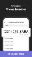 Text Free: Second Call Number screenshot