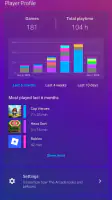 The Arcade · Game Hub Launcher screenshot