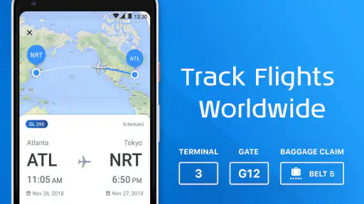 The Flight Tracker screenshot