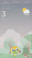 The Frog: Weather app screenshot