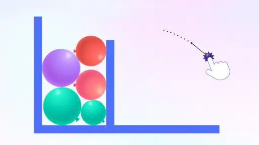Thorn And Balloons: Bounce pop screenshot