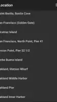 Tide Table Chart screenshot