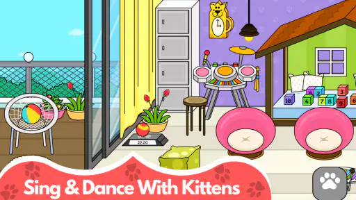 Tizi Cute Kitty: Pet Cat Games screenshot