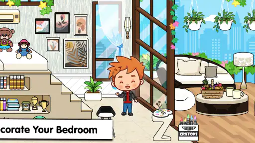 Tizi Princess Home Design Game screenshot