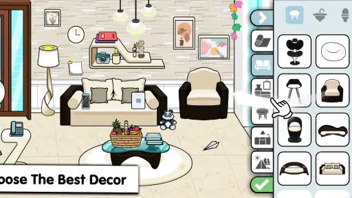 Tizi Princess Home Design Game screenshot