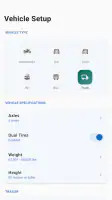 Toll Calculator GPS Navigation screenshot