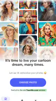ToonMe photo cartoon maker screenshot