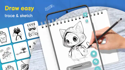 Trace Drawing－Sketch and Paint screenshot