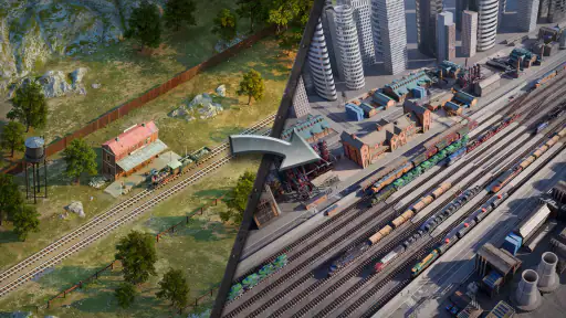 Train Station 3: Rail Games 3D screenshot