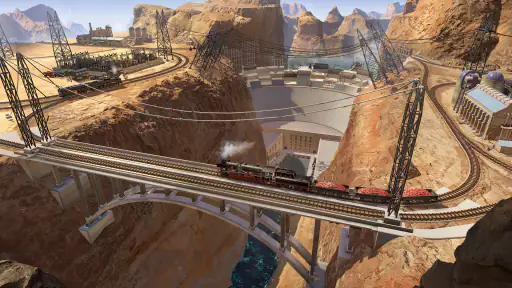 Train Station 3: Rail Games 3D screenshot