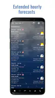 Transparent clock weather Pro screenshot