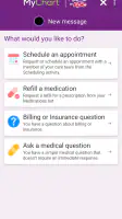 Trinity Health MyChart screenshot