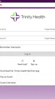 Trinity Health MyChart screenshot