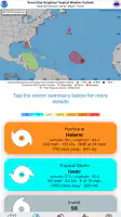 Tropical Hurricane Tracker screenshot
