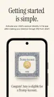 Trump Accounts: Official App screenshot