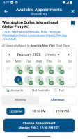 Trusted Traveler Programs screenshot