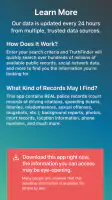 TruthFinder Background Check screenshot