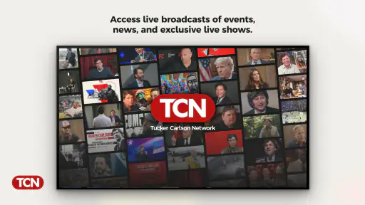 Tucker Carlson Network screenshot