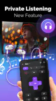 TV remote control for Roku screenshot