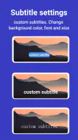 Video Player Subtitle Support screenshot